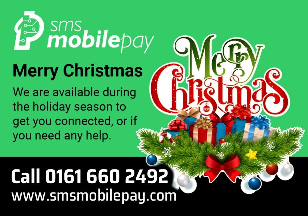Holiday Season SMS Mobile Pay - MailChimp Banner